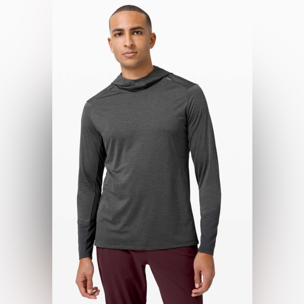 Lululemon | Fast and Free Hoodie | Heathered Graphite | Small